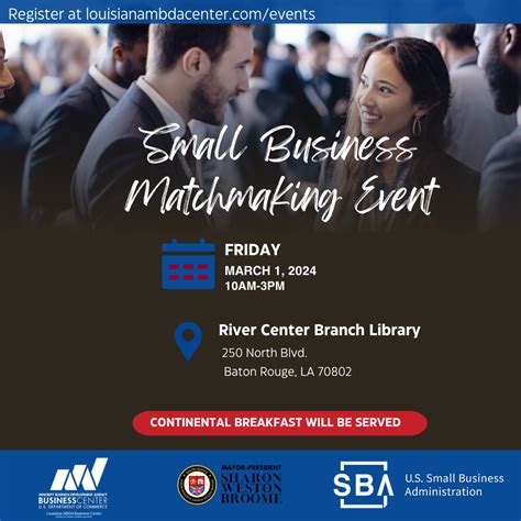 small business matchmaking events